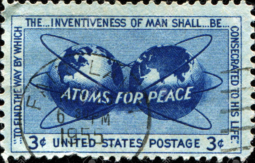 Американская почтовая марка, 1955 год