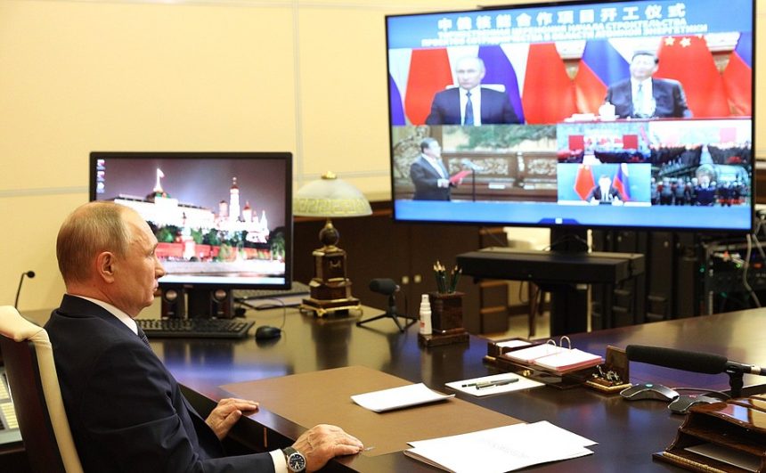 Путин и Си Цзиньпин дали старт началу строительства новых энергоблоков на двух АЭС в Китае