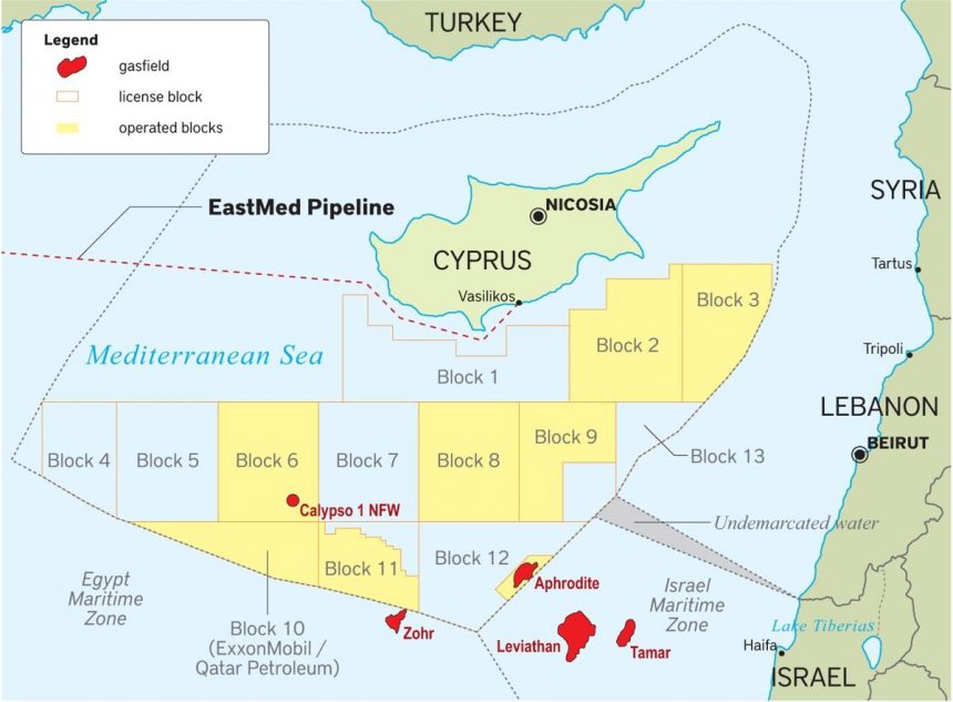 Exxon Mobil в конце года возобновит буровые работы на шельфе Кипра