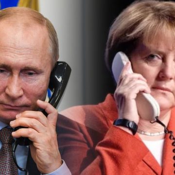 Путин обсудил с Меркель договоренности США и Германии по «Северному потоку — 2»